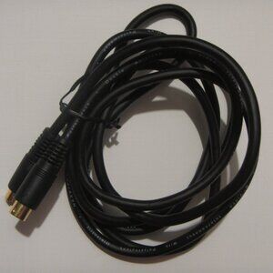 Lot 17 (6ft) Nexxtech High Performance Double Shielded S-Video Gold-Plated Cable
